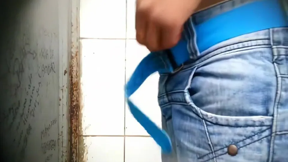 Toilet Peephole Voyeurism - upscaled and remastered - ThisVid.com