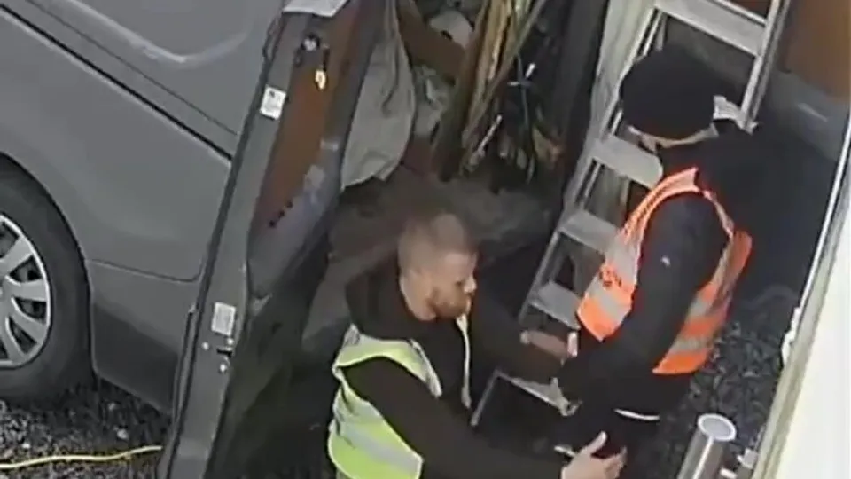 Gay Guys Having Fun at Work