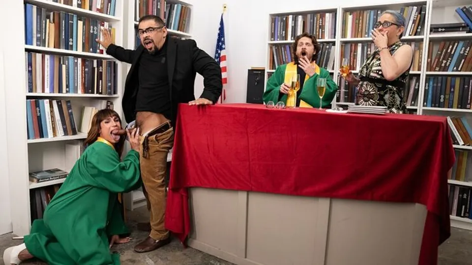 Trans Angels - Draven NavarroKalli Grace - Graduating In Cock Sucking 