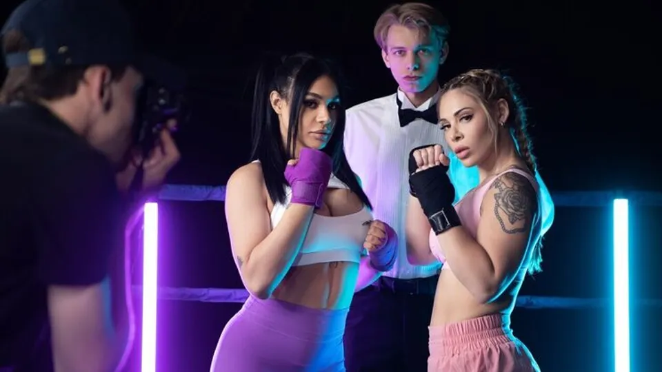Trans Angels - Eva MaximLaura Fox - Bare-Knuckle Fucking 