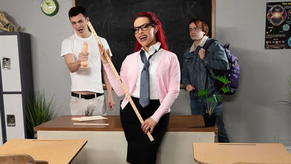 Trans Angels - FoxxyJosh Rivers - Getting D In Detention 