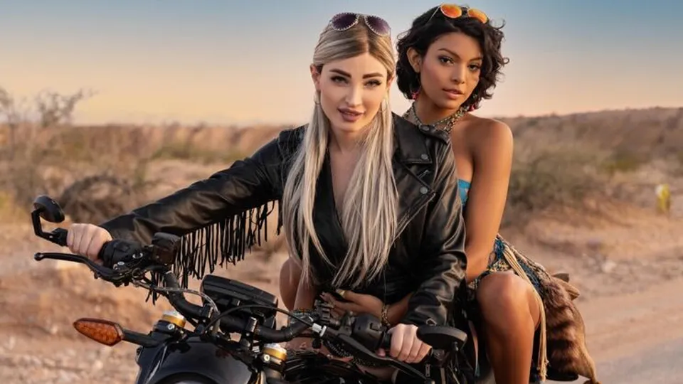 Trans Angels - Natalie MarsLola Morena - Fast & Easy Riders 