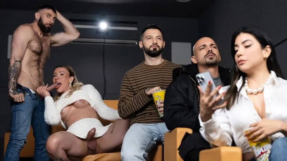Trans Angels - Scott CarterBabi Honey - Lights, Camera, Anal 