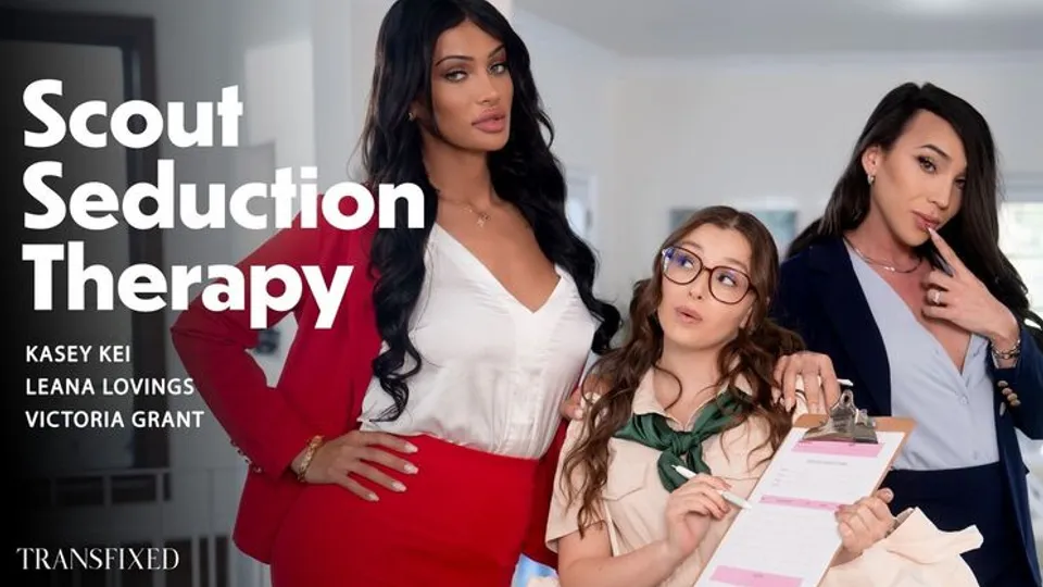 Transfixed - Kasey KeiLeana LovingsVictoria Grant - Scout Seduction Therapy 