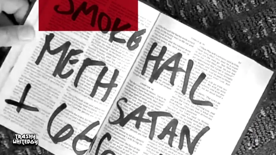 TRASHY DESECRATION OF THE "HOLY" BIBLE - ThisVid.com
