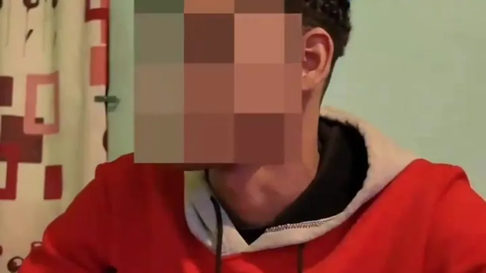 Latino's First Blowjob