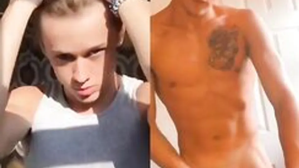 Trey Vene wanks cam boys porn