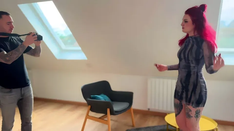 Trixy Kitty's Big Cock Blowjob