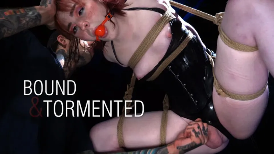 TS Seduction (Kink) - RuckusElla Hollywood - Bound and Tormented: Ella Hollywoods First Suspension 