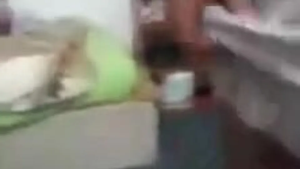 Turkish friends on webcam touchs each other