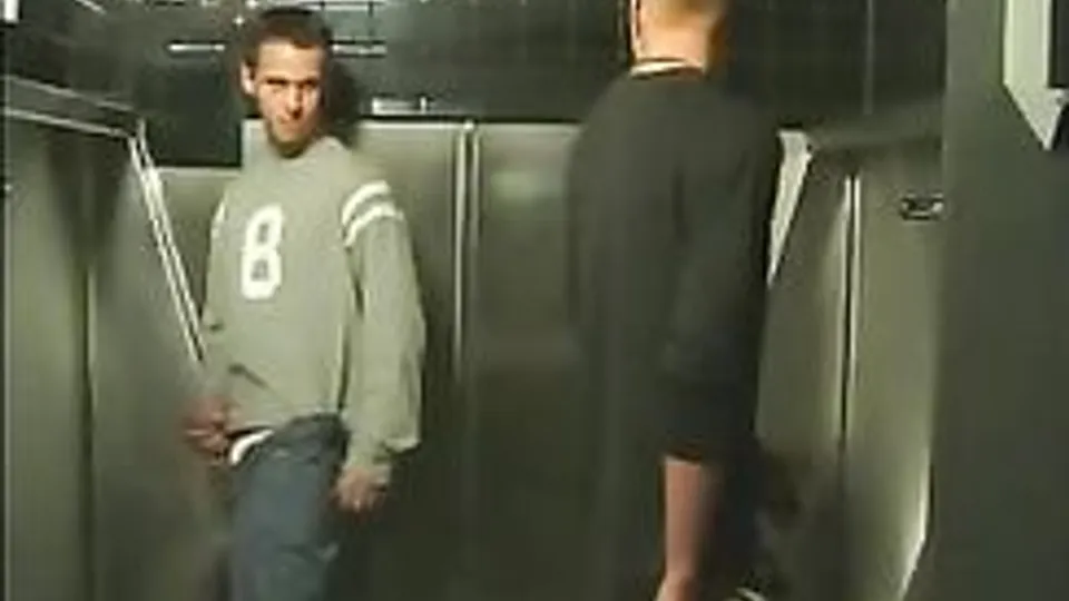 Twink Action In The Washroom