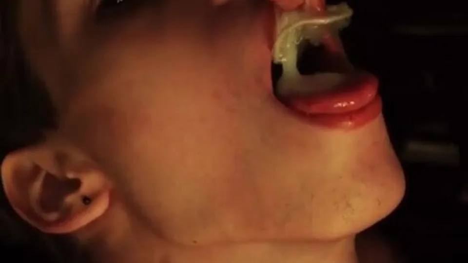 Twink's Cum Condom Feast