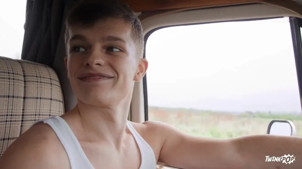 Twink fucked in a camper — Jake Preston, Maverick Sun