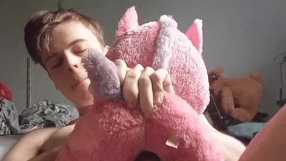Twink fucking plushie