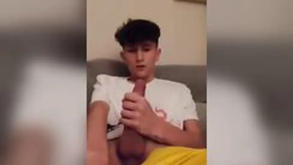 Twink After School Masturbation