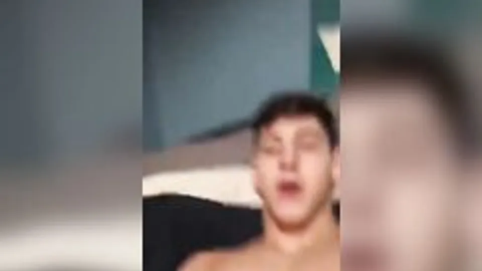 Twink Masturbation in House