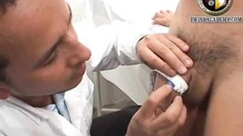 Twink Jimmy visits the doctor
