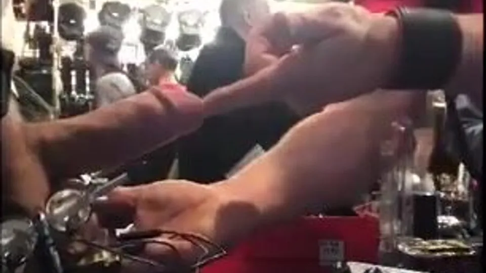 Twink made to cum in public with electrostim - ThisVid.com