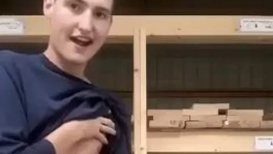 Twink Caught Masturbating at Home Depot