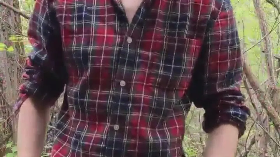 Twink's Public Wank in the Forest