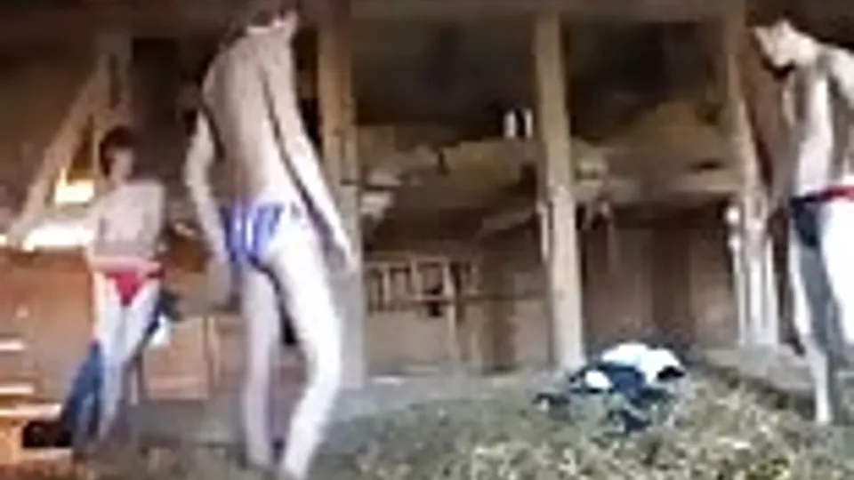 TWINK WRESTLING COUNTRY BOYS 2 no sex