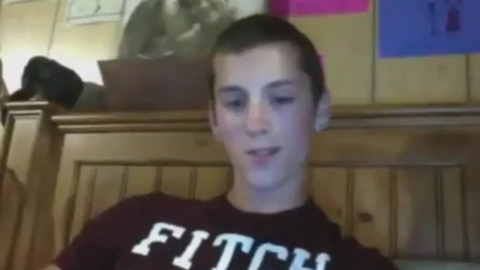 Twink's Webcam Masturbation Session 3