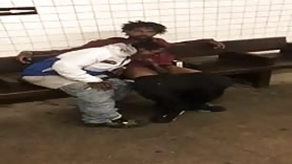 Black Str8 Homeless Oral Fun