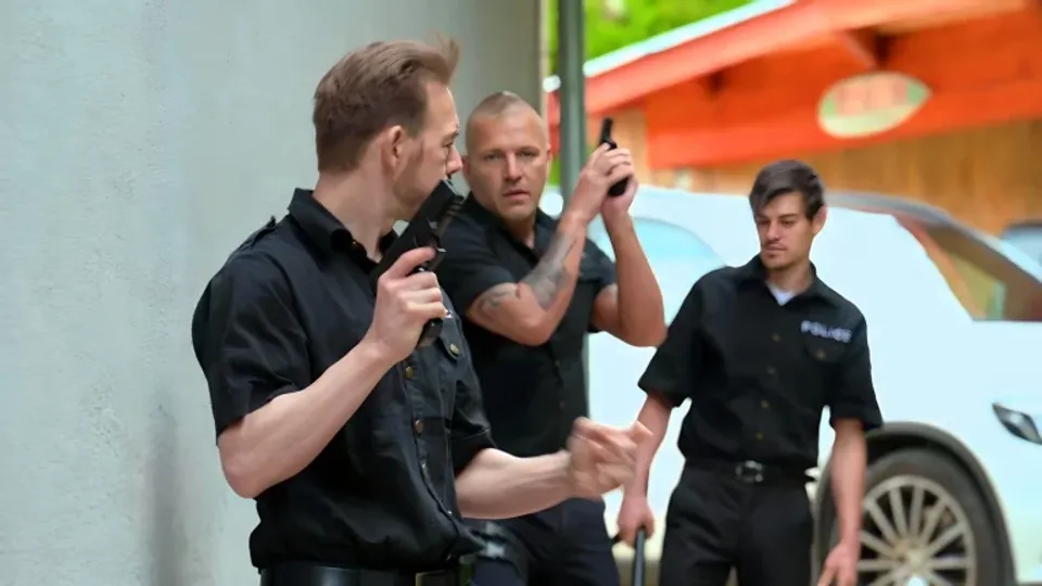 Burglars' Punishment: Gangbang by Cops