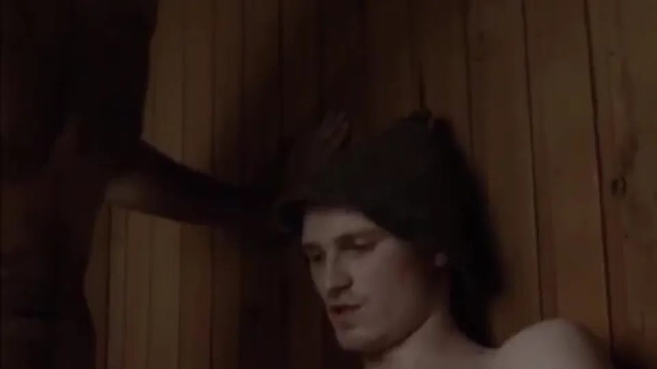 Two friends jerk off in the sauna - ThisVid.com