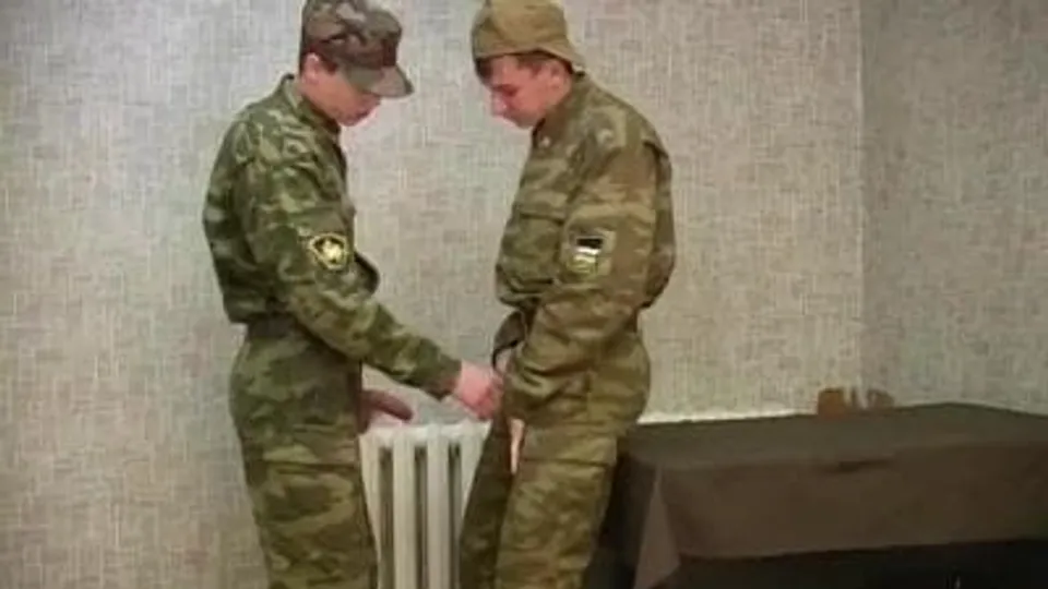 Army Twinks' Raw Ass Play