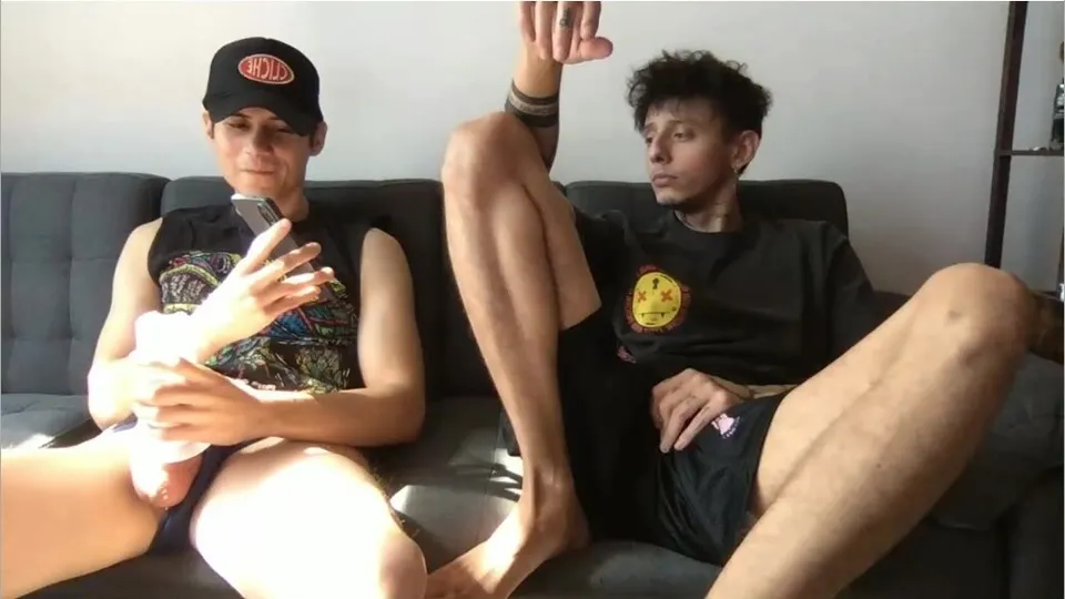 Two gay twink horny on cam 6 - ThisVid.com