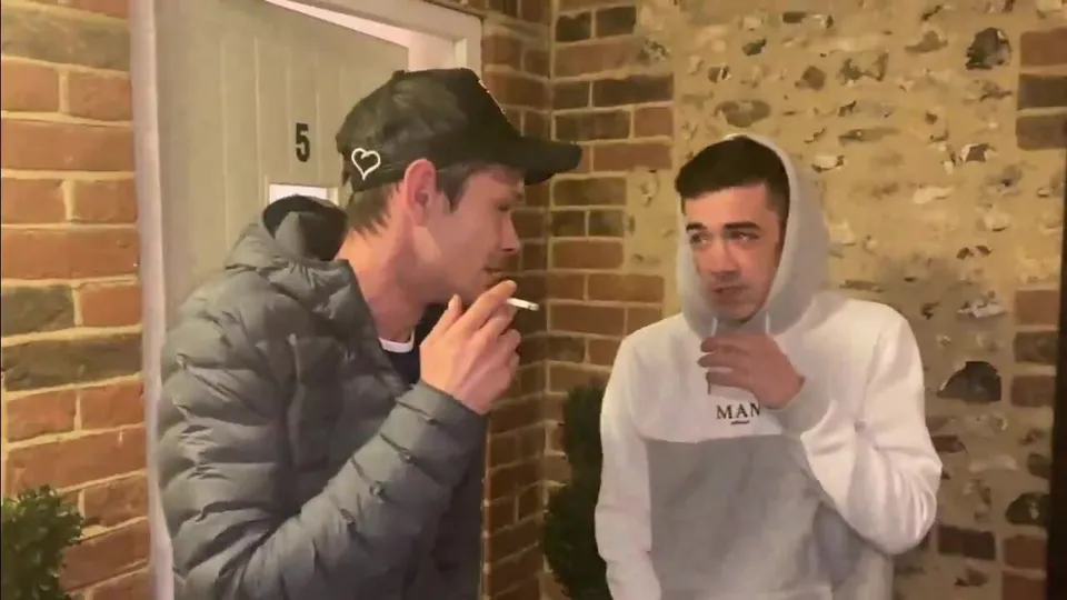 Two guys fuck another - ThisVid.com