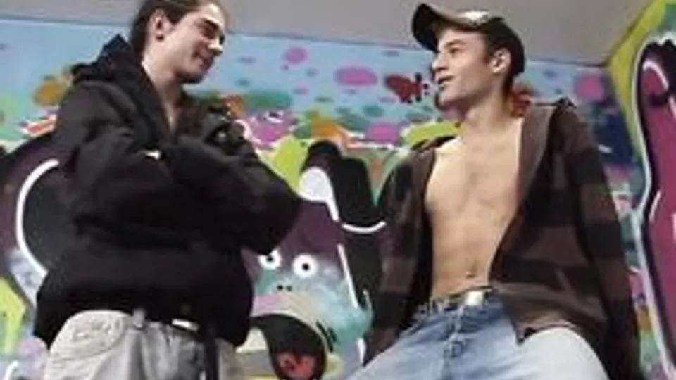 Two scruffy guys go at it gay boys porn
