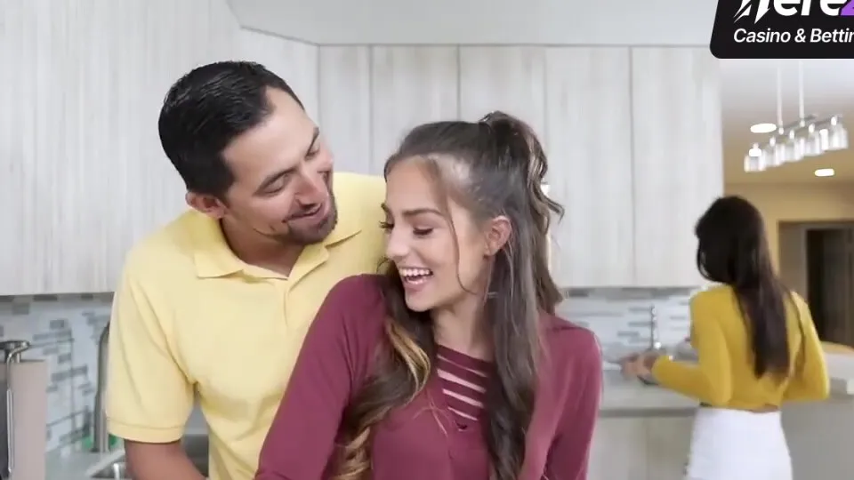 Two super-fucking-hot teens share their stepdad with a friend
