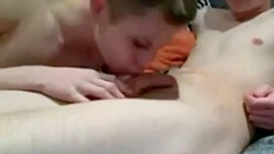 Teens in Raw Blowjob and Bareback Action