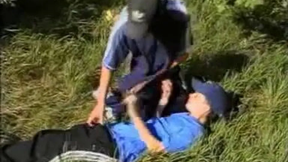 Two Twinks in a field
