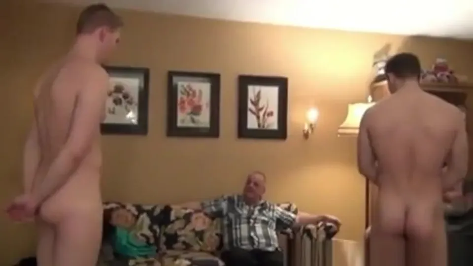 Two young guys get spanked - ThisVid.com