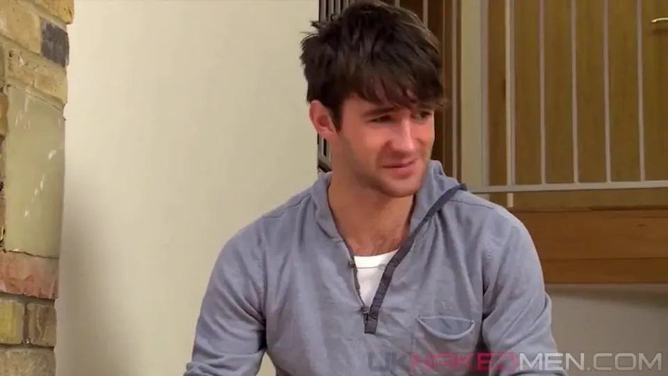 Muscular Daddy Jerks Off Uncut Cock Outdoors