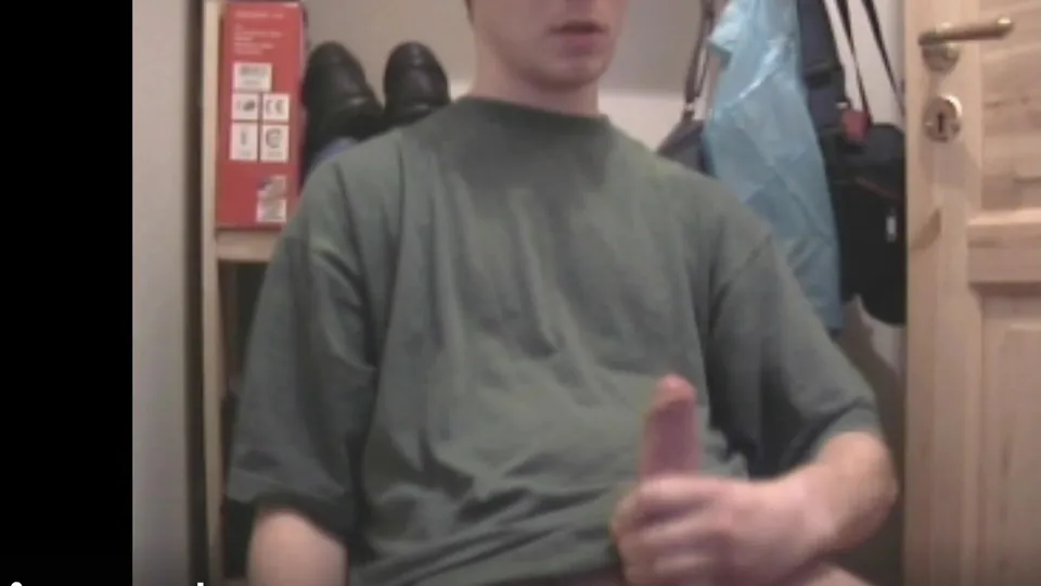 Uncut boy cums alot