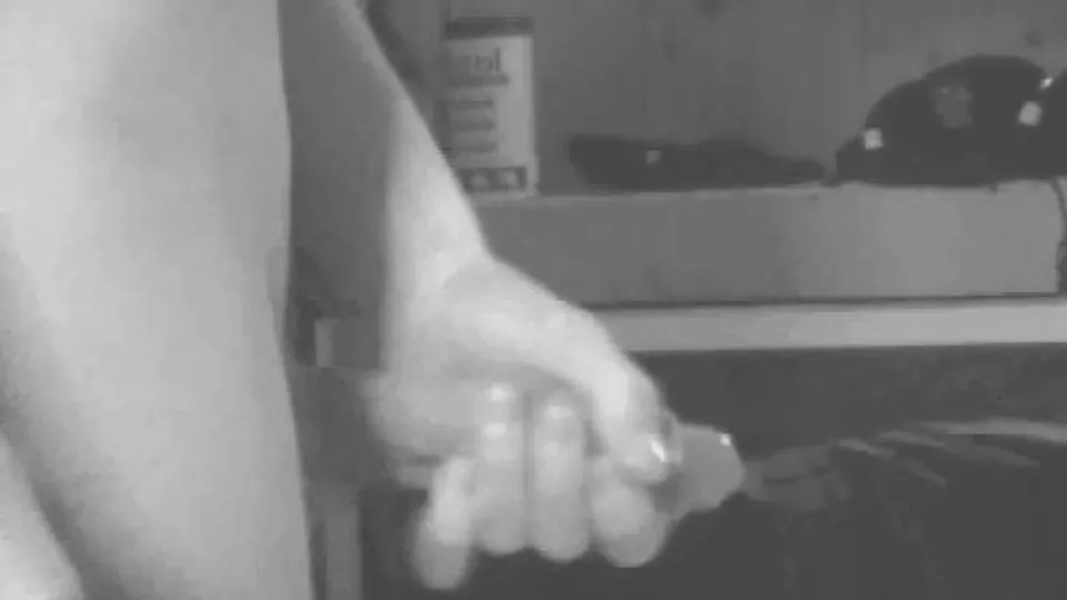 Uncut boy slowmo cum fast