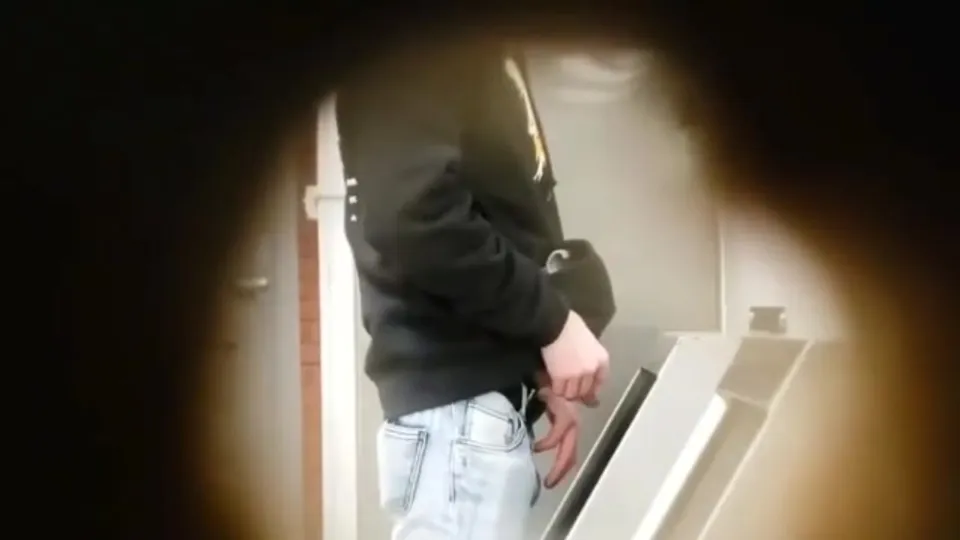 Uncut Lad Drains His Cock Best Friend Watches - ThisVid.com