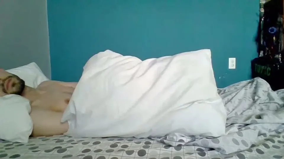 Uncut sleep stream orgasm