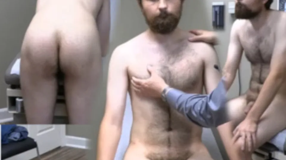 Hairy Man's Reluctant Medical Exam