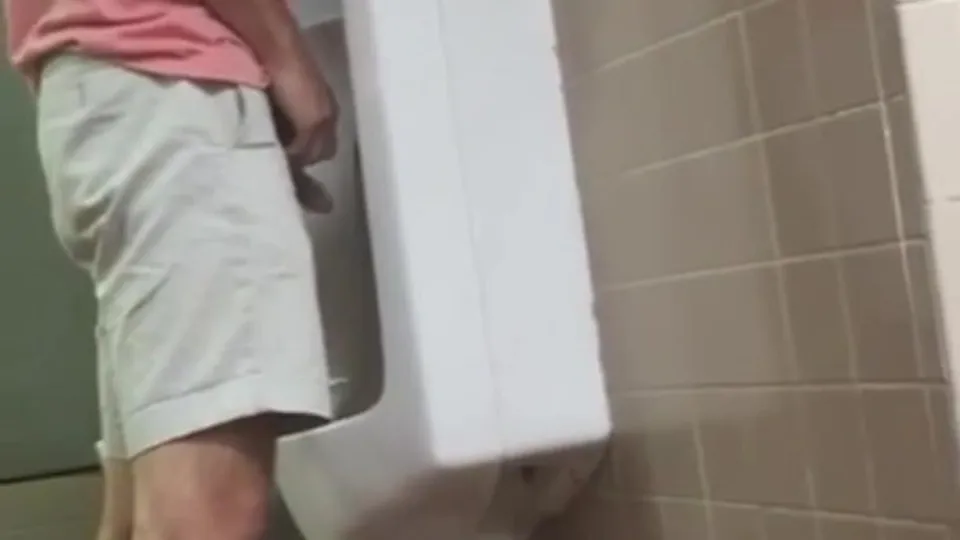 Urinal Spy Piss and Hard On Compilation - ThisVid.com