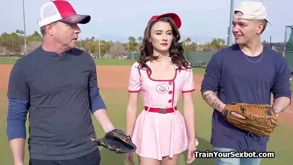 Veronicas Blowjob Mode Trains Baseball Slacker