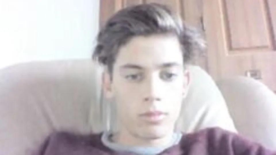 very handsome teen