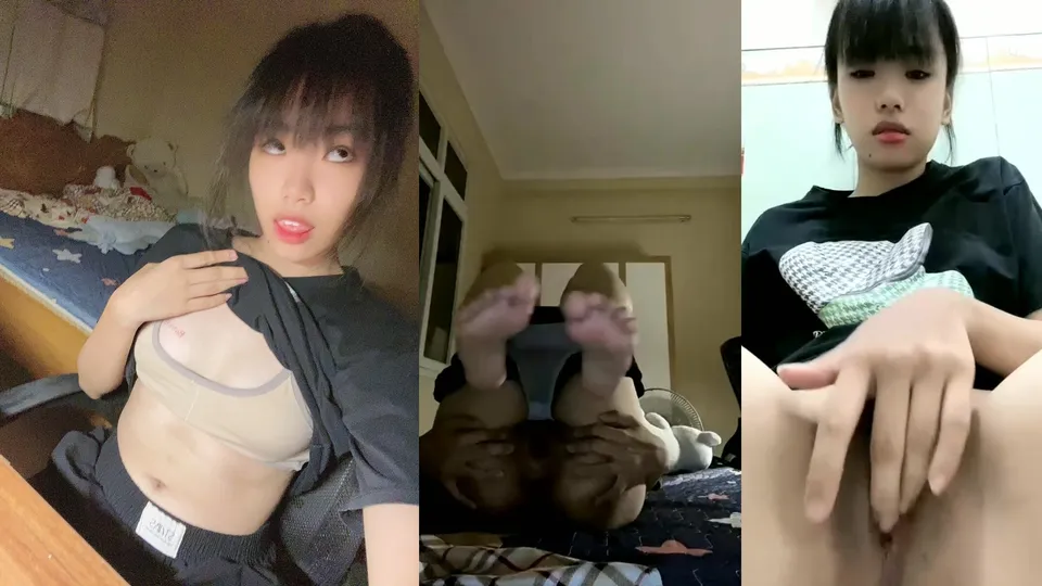 Vietnamese beauties with rabbit teeth masturbate  