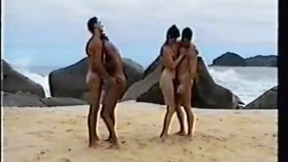 Vintage porn: Latinos on the beach