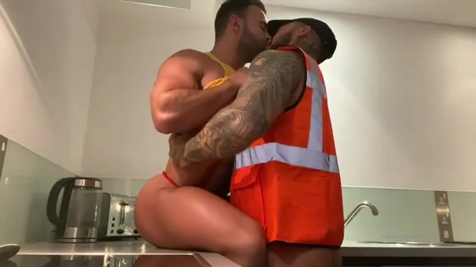Waiting for Daddy in a red lace thong - ThisVid.com