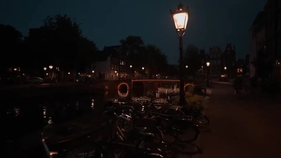 walking around Amsterdam